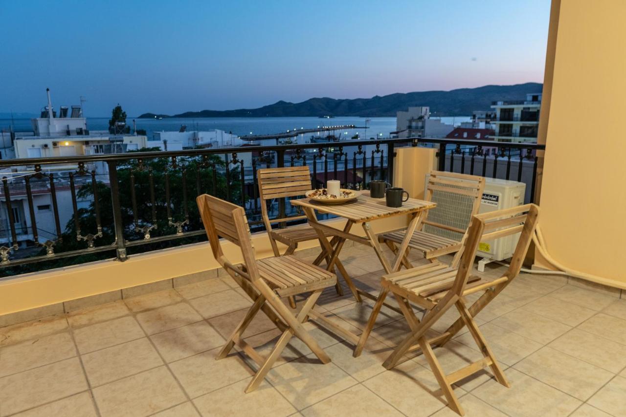 John'S Apartments Каристос Екстериор снимка