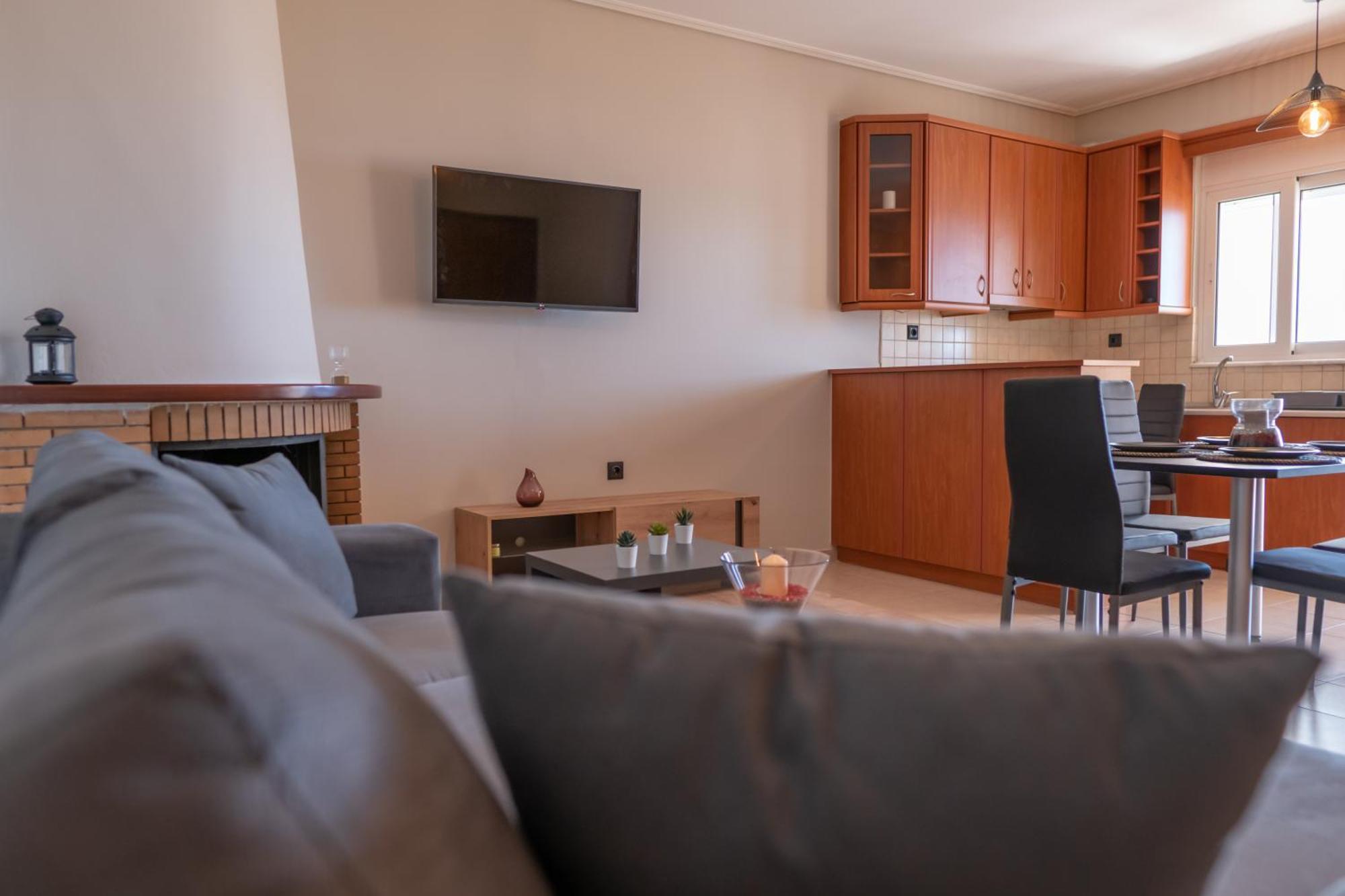 John'S Apartments Каристос Стая снимка